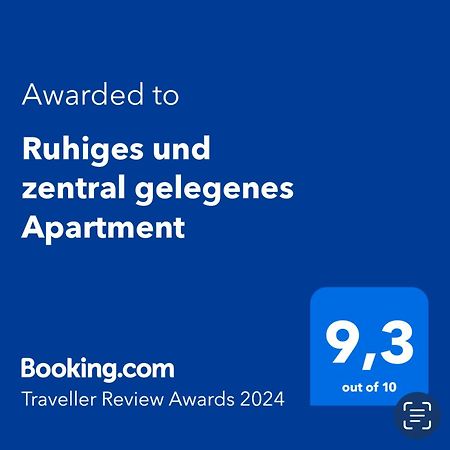 Ruhiges Und Zentral Gelegenes Apartment Rosenfeld Luaran gambar