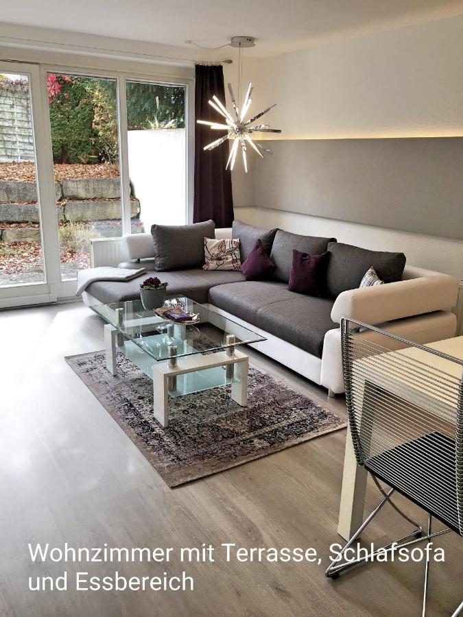 Ruhiges Und Zentral Gelegenes Apartment Rosenfeld Luaran gambar