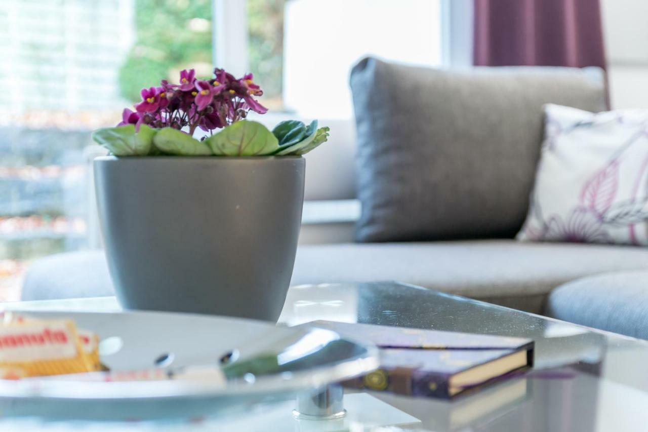 Ruhiges Und Zentral Gelegenes Apartment Rosenfeld Luaran gambar