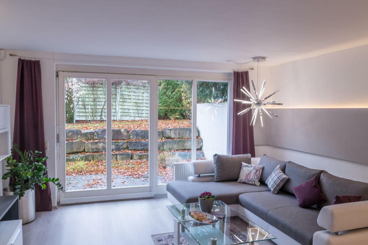Ruhiges Und Zentral Gelegenes Apartment Rosenfeld Luaran gambar
