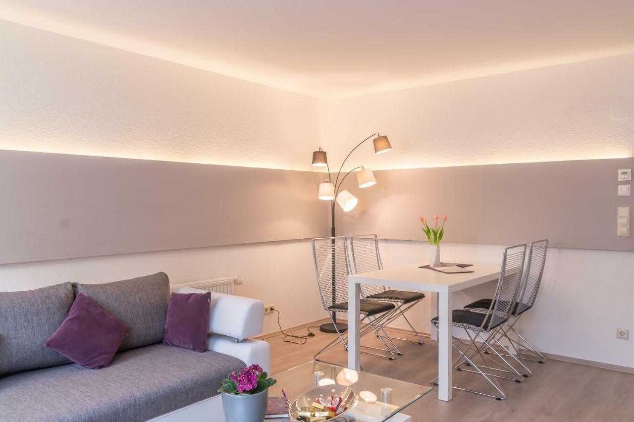Ruhiges Und Zentral Gelegenes Apartment Rosenfeld Luaran gambar